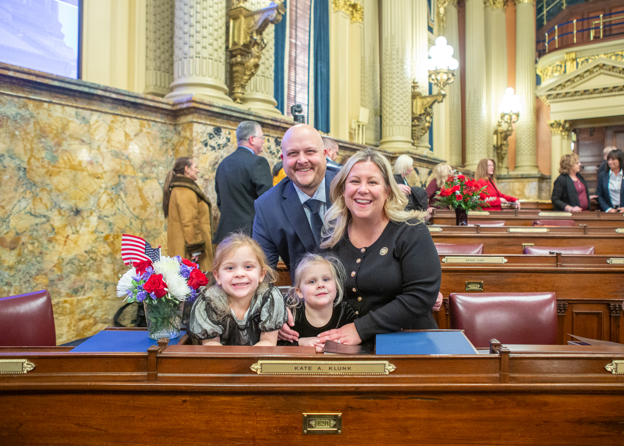 Klunk Takes Oath of Office for Sixth Term 